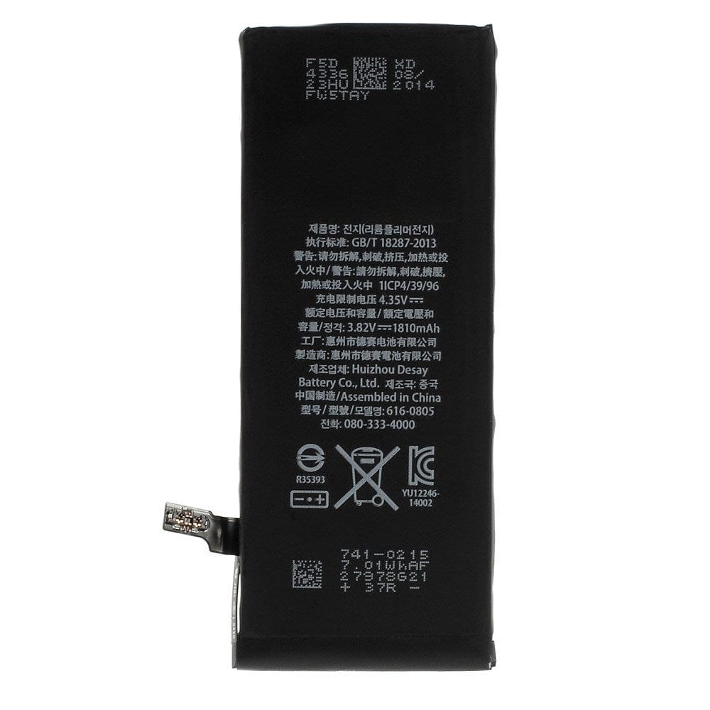Pièce d'origine Batteries Batterie interne 3.82v 1810mAh iPhone 6